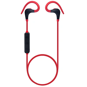 Portable wireless custom logo mp3 player earphone with mic