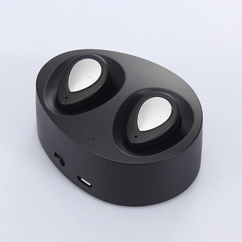 Sports Dual Ear Colorful Wireless Charging Box TWS Mini Earbuds Bluetooth Earphone
