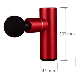 YOUMAY 12V Gun Massager Aluminum Vibration Muscle Cordless Massage Gun