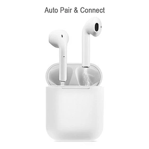 Cheap Free Sample Custom Stereo Touch Bluetooth Earbuds i12  Airpods Tws Wireless Headphones