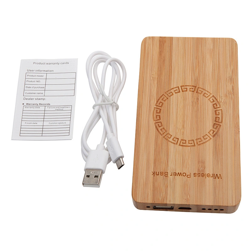 10000mah portable mobile charger desk fast charger wireless charging power bank