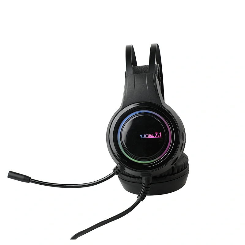 OEM Noise Cacelling 7.1 Vibration Wired USB Mac PC Gaming Headset with Mic
