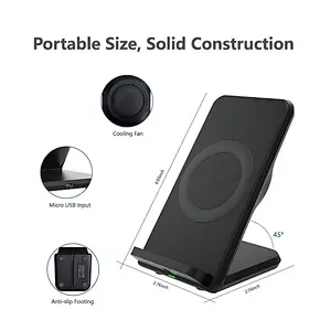 Promotion Gift Stand Holder Qi Fast Wireless Charger