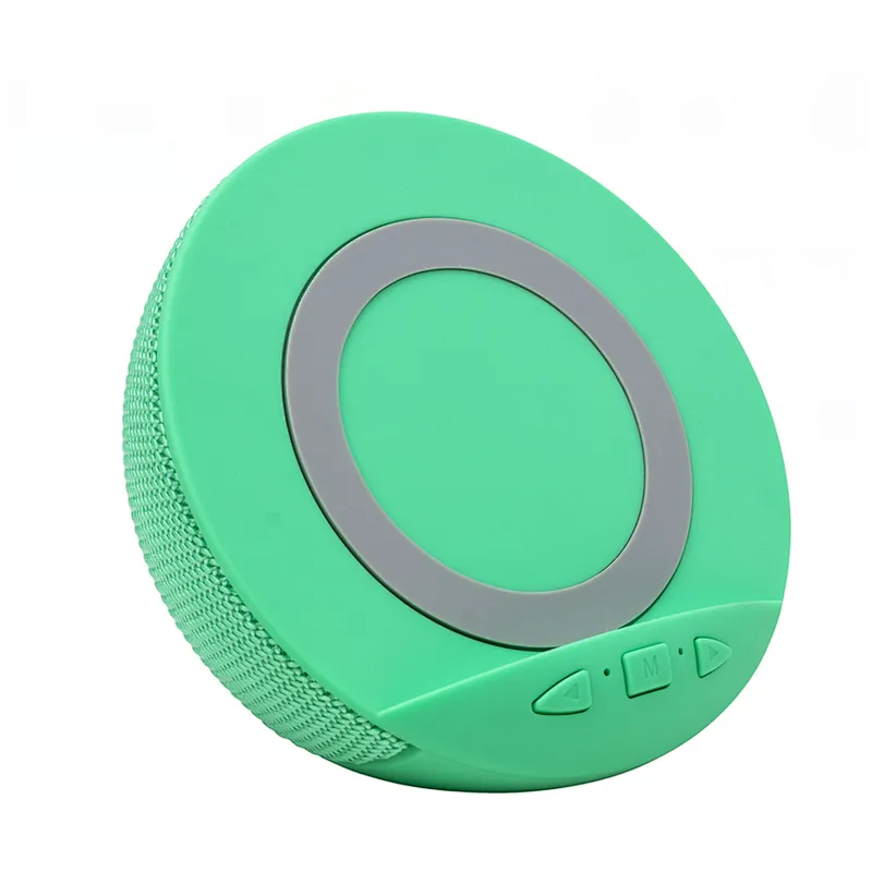 Mini Portable QI Wireless Charger Bluetooth Wireless Speaker