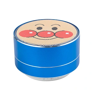 Cheap colorful small round mini portable wireless speaker A10 metal fm radio bluetooth speaker