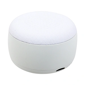 Round Shape Stereo Music Player Mini Fabric Bluetooth Speaker