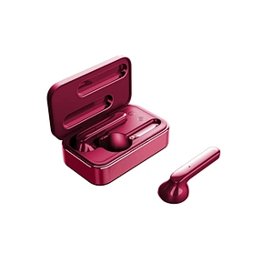 Custom logo Truly Wireless TWS Touch Control Square Metal Bluetooth Earbuds Factory Earphone