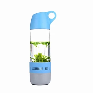 Waterproof mini portable wireless water bottle speaker