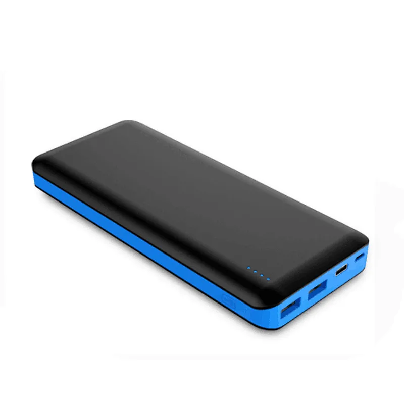 High Capacity Cellphone Laptop Quick Charge Double USB Power Banks 20000mah