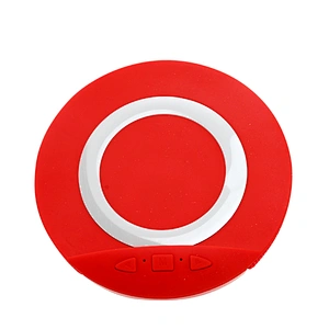 OEM Bluetooth Wireless Full Range Round Fabric Phone Charger Speaker