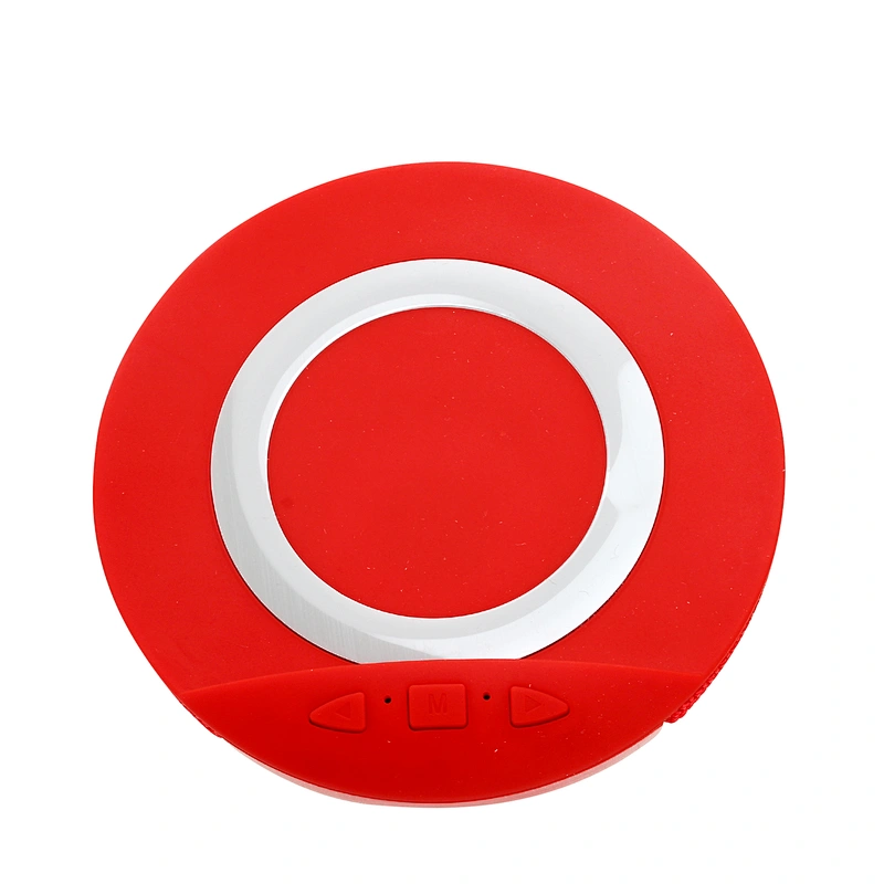 OEM Bluetooth Wireless Full Range Round Fabric Phone Charger Speaker