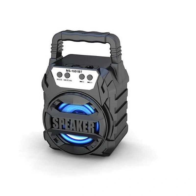 led light outdoor mini portable wireless handheld speaker