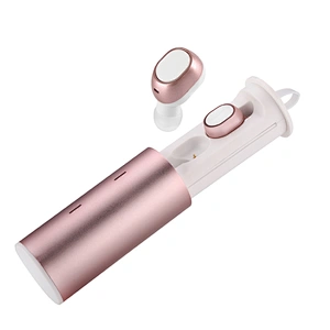 TWS 5.0 Push-pull Truly Wireless Earbuds Built In Mic Bluetooth Aluminum Alloy Headphones