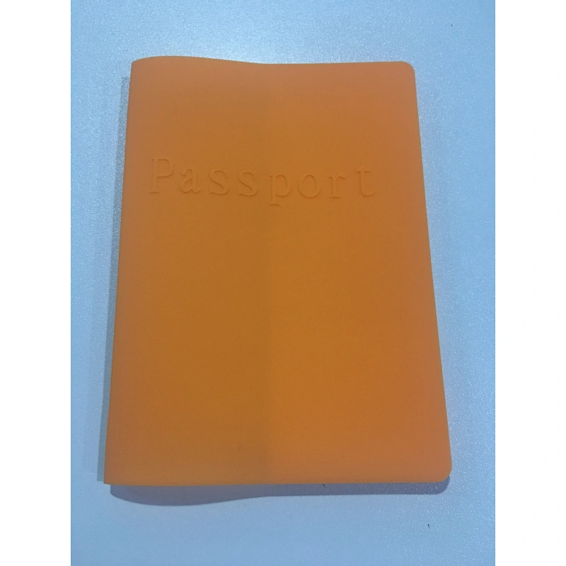 Custom Color Passport Holder Silicone Passport Case Cover