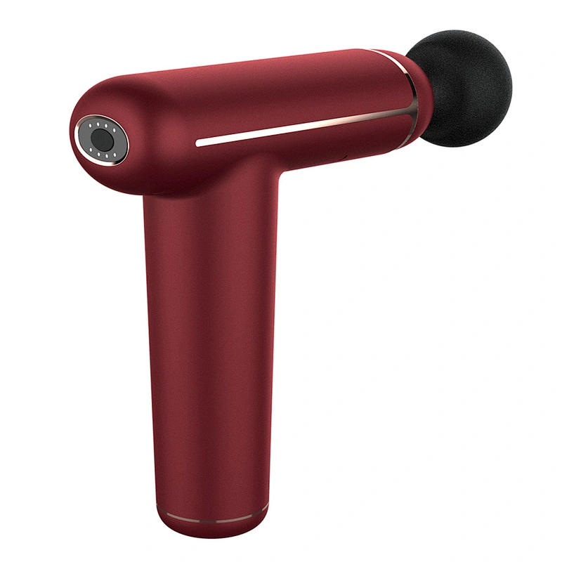 YOUMAY Dropshipping Booster Massage Gun 9 Speeds 5 Heads Deep Tissue Muscle Massage Gun Cordless Therapy Vibration Body Massager