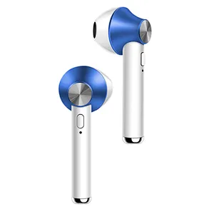 Promotion gifts Wholesale sports double waterproof twins portable tws wireless earbuds with charging case