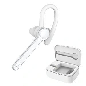 Wireless Single Ear Headset Microphone Bluetooth Earbuds Single Earphones