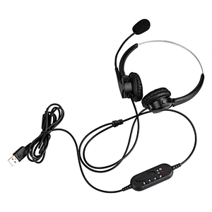 Audio Controls Stereo Computer business headphones usb headset