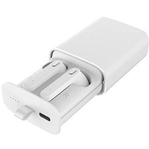 wireless microphone headphone 5.0 tws earbuds with charging case