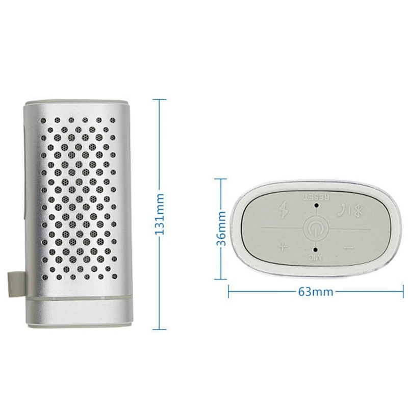 3000mah Super Bass Wireless Mini Aluminum Mesh Stereo Metal Powerbank Bluetooth Speaker