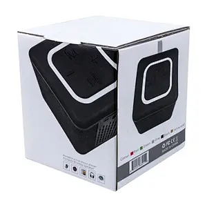 3W Cube Stereo Cloth Cover Wireless Fabric Speaker