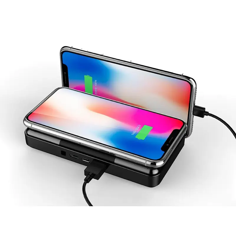 Hot selling Phone Stand Holder Gift Excellent powerbank for Smartphone wireless portable phone stand wireless charger