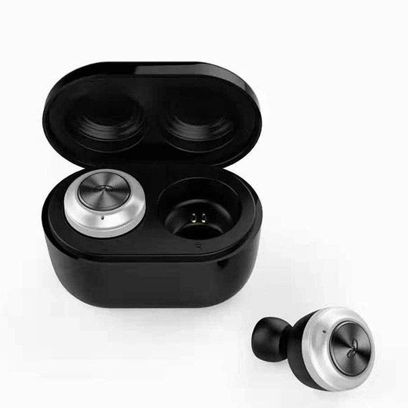 BT 5.0 Stereo Double In-ear Dot TWS Portable Microphone Earbuds True Wireless Earphones
