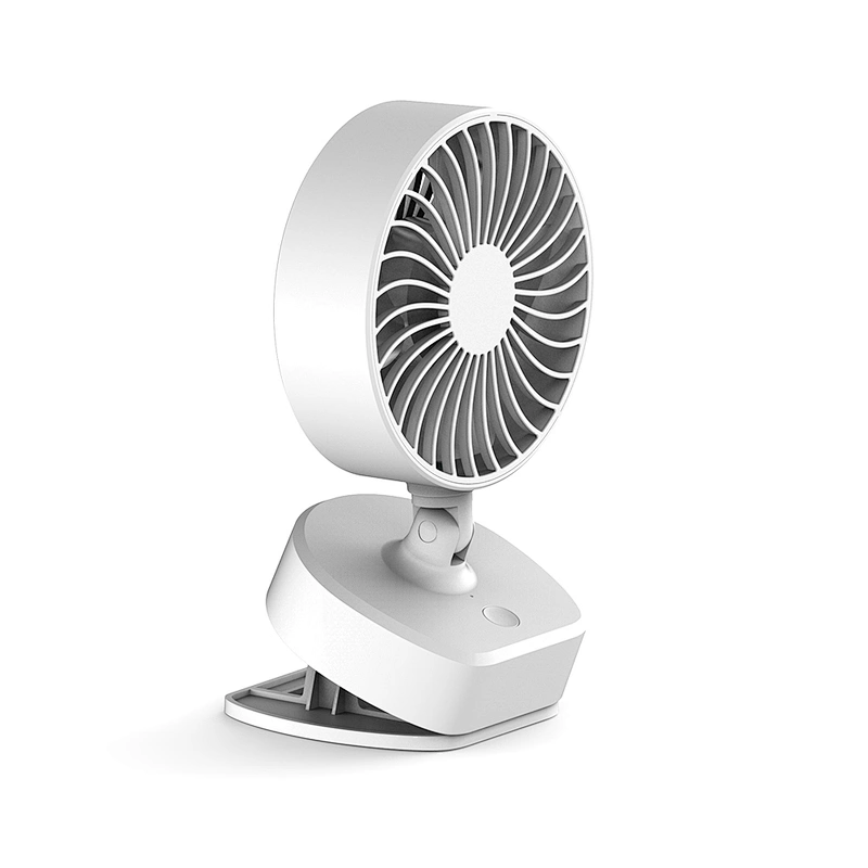 Air cooling 18650 battery 2000mah mini desktop USB clip fans