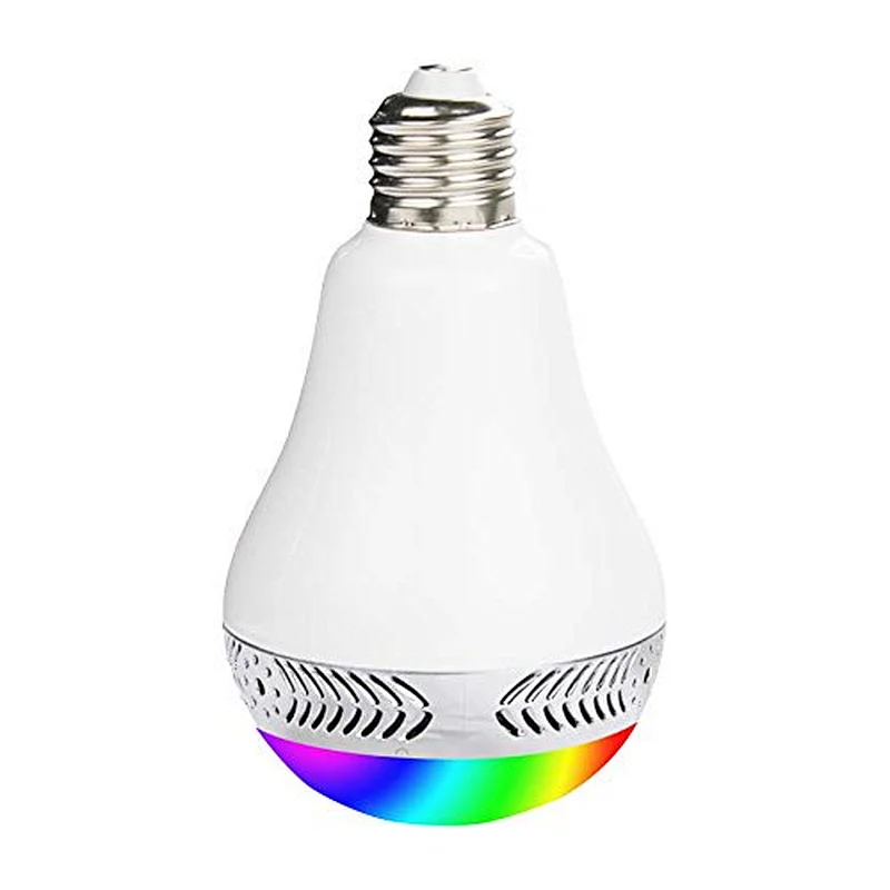 Wireless Speaker music playing app Smart RGB remote control Led bulb light