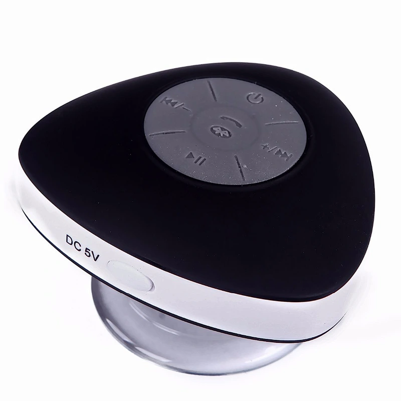 Portable Power IPX6 Watewrproof Cute Mini Mushroom Round Home Shower Speaker Wireless Bluetooth for Xiaomi Mobile Phone Speaker