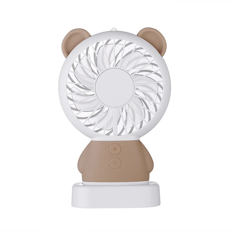 rabbit battery operated handy small rechargeable usb mini portable cartoon fan