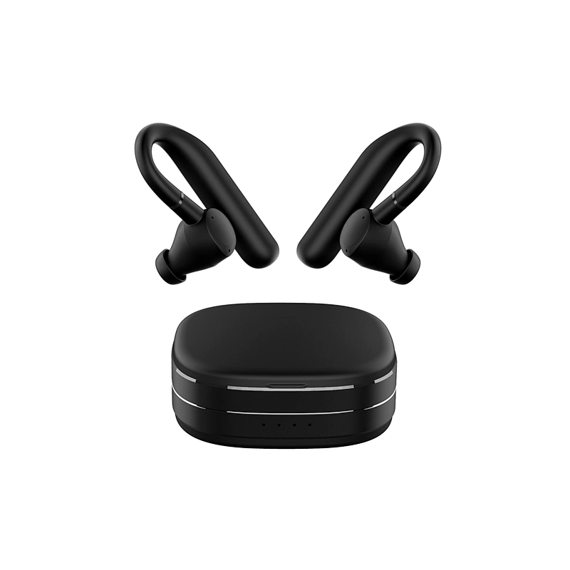 Waterproof TWS Wireless Sports Earphone Bluetooths V5.0 Earbuds Headphone with Ear Hook
