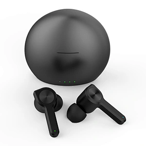 round charge case tws earphones  tws wireless earbud Twins Bluetooths Earbuds