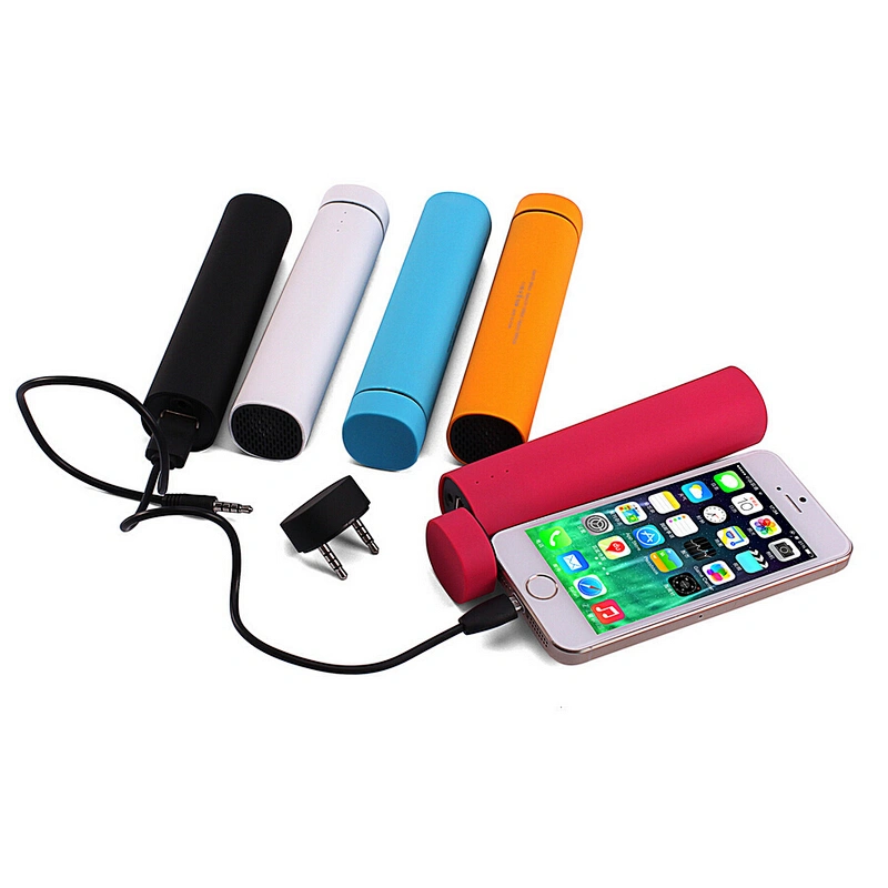mini portable speaker power bank with phone holder 4000mah