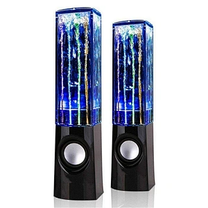 USB Aux Wired Stereo Fountain Music Dancing Water Speaker