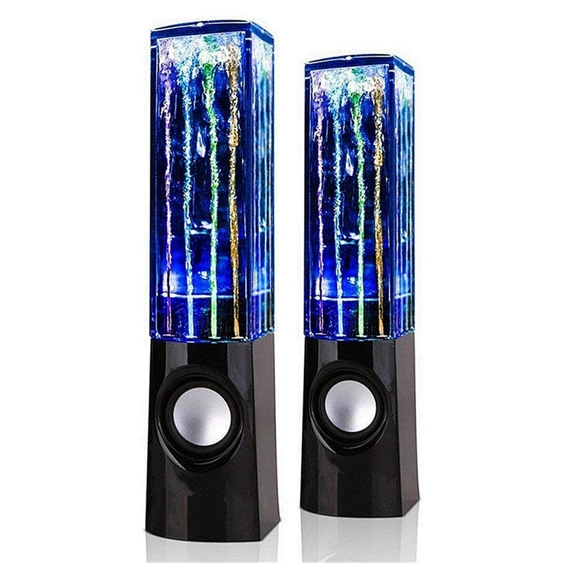 USB Aux Wired Stereo Fountain Music Dancing Water Speaker