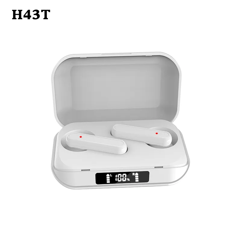 lcd display Mini earbuds Touch Control tws Headset Wireless earphone
