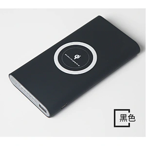 led light polymer battery dual usb port charger power banks fast charge wireless