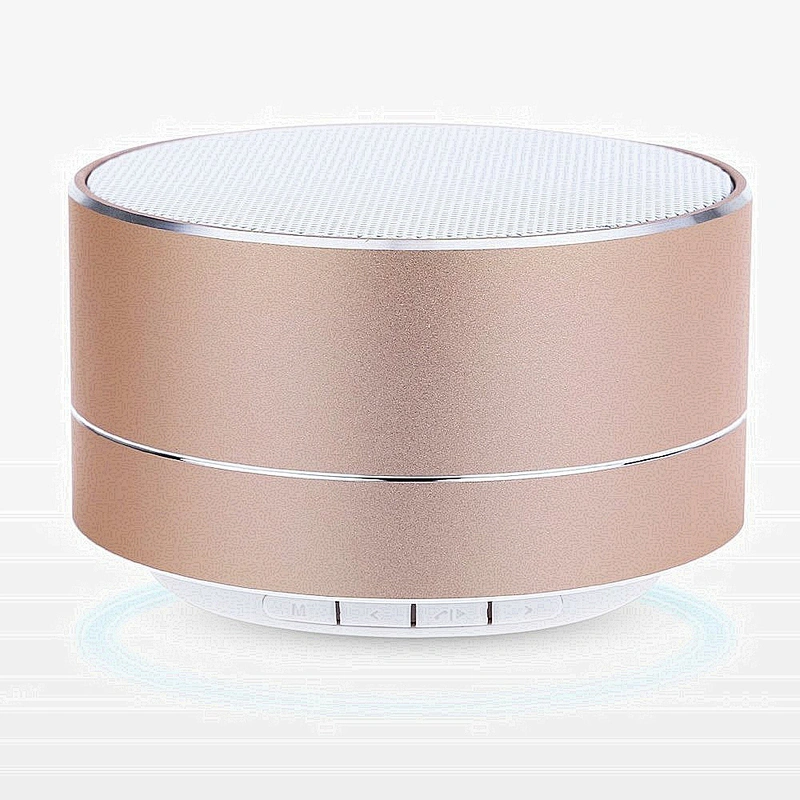 High Quality Round Metal Mini A10 Wireless Bluetooth Speaker