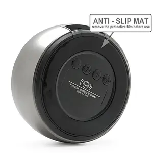 CE ROHS 5w mini round wireless stereo speaker