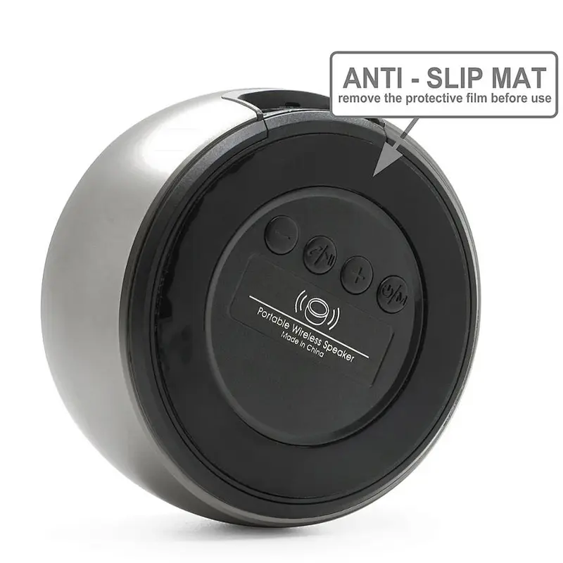 CE ROHS 5w mini round wireless stereo speaker
