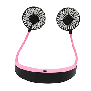 Hand-Free Portable Sports Outdoor Cooling Fans USB Rechargeable Neckband Lazy Neckband Fan