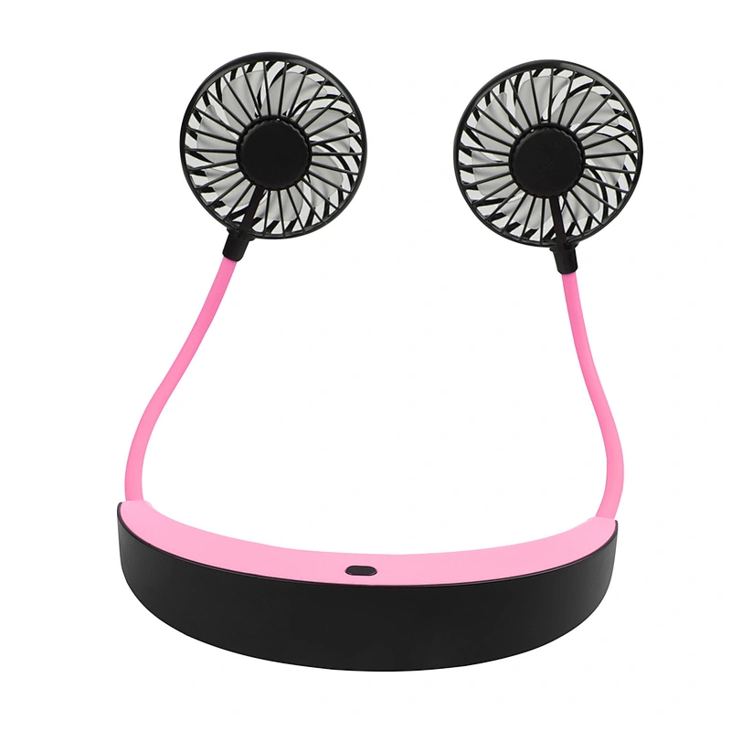 Hand-Free Portable Sports Outdoor Cooling Fans USB Rechargeable Neckband Lazy Neckband Fan