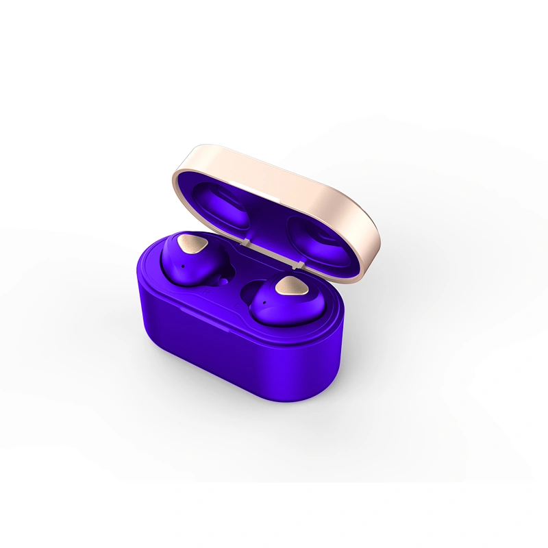 Double Headsets Mobile Phone Mic TWS Mini Earphone with Charging Box