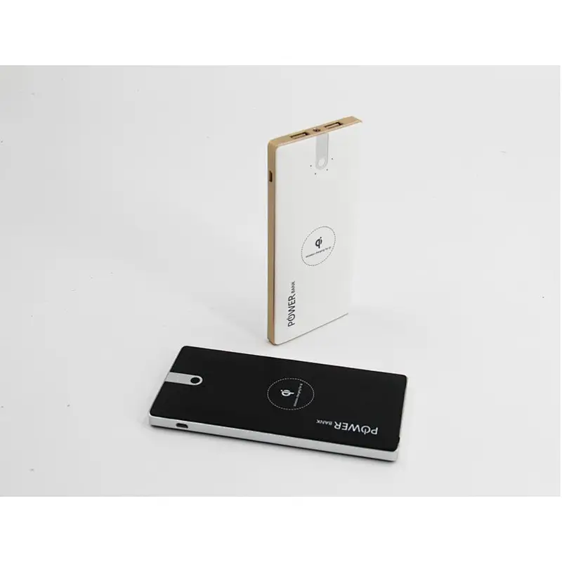 CE ROHS FCC Rechargeable Phone Charger QI power bank wireless