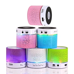 3W Mini Stereo Led Light Wireless Bluetooth Speaker
