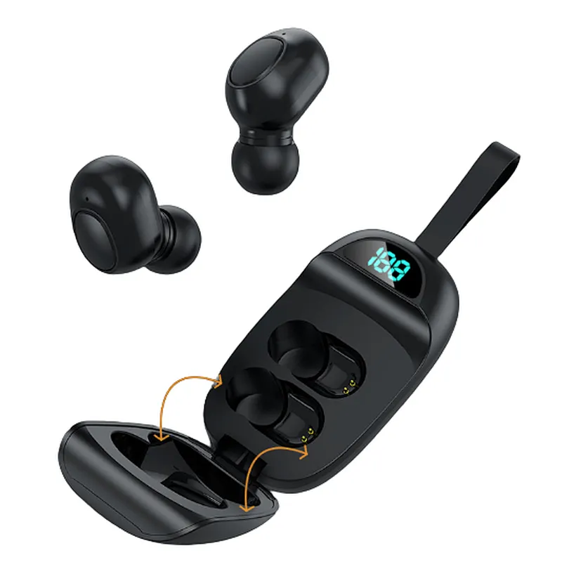 Earphones Wireless 5.0 Headphones Touch Control TWS Original Sport Waterproof Gaming Headset Earbuds With Microphone