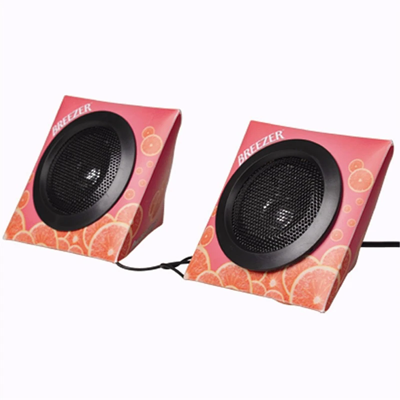 promotion gift cell phone computer tws paper Cardboard box wired DIY speaker