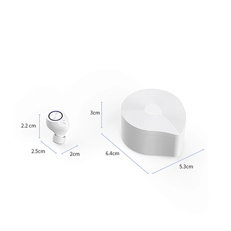 Mini Pocket TWS Bluetooth 5.0 Macaron Color Rotating Cover Wireless Earbuds