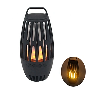 Outdoor Halloween Boombox Bar Woofer Atmosphere Wireless Big Night Light Led Handhold Portable Lantern Lamp Bluetooth Speaker
